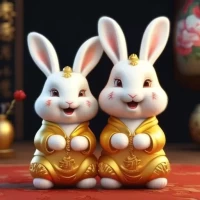 属兔的和那个属相合财：属兔生肖合财真实案例